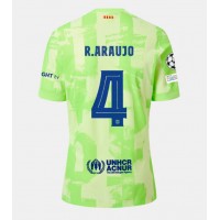 Maglia Calcio Barcelona Ronald Araujo #4 Terza Divisa 2024-25 Manica Corta